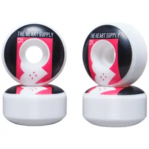 Set centrano skateboardwielen Heart Supply Clean Heart 99A (x4) image-0