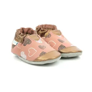 Baby slippers Robeez  Spicy Hearts image-0