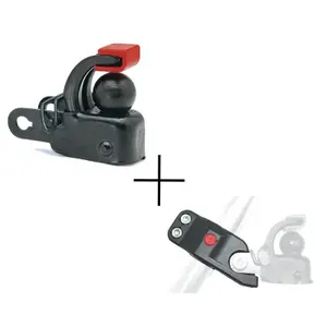 Trailer hitch kit + seat post adapter Hebie F1