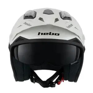 Trial motorcycle helmet with visor Hebo HTR -P01 V6 Mono image-1