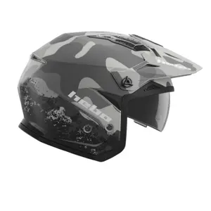 Trial motorcycle helmet with visor Hebo HTR -P01 V6 image-0