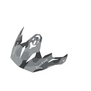 Visier Motocross-Helm Hebo HTRP01 Camo Mate image-0