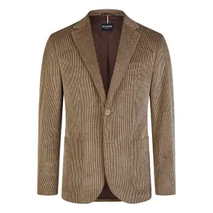 Two-tone stretch corduroy jacket Hechter Modern Fit image-0