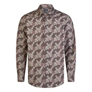 Chemise manches longues col Kent Hechter Casual MF image-0