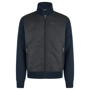 Soft suede zip jacket Hechter image-0