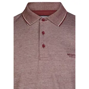 Polo de dos tonos de manga larga Hechter image-2