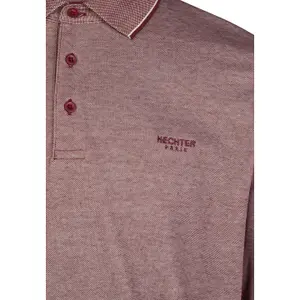 Polo de dos tonos de manga larga Hechter image-3