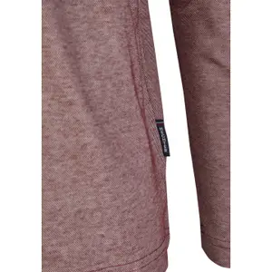 Polo de dos tonos de manga larga Hechter image-4