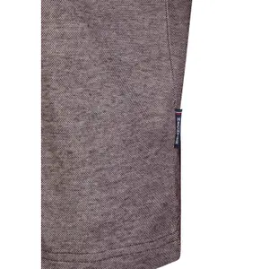 Polo de dos tonos de manga larga Hechter image-4