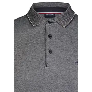 Polo de dos tonos de manga larga Hechter image-2