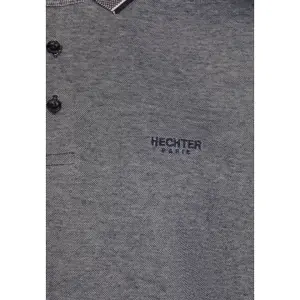 Polo de dos tonos de manga larga Hechter image-3