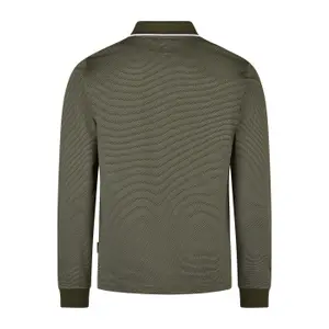 Long-sleeved jersey polo shirt Hechter image-1