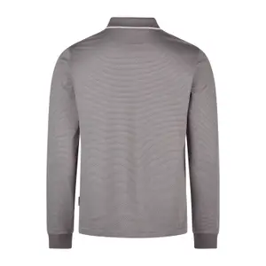 Long-sleeved jersey polo shirt Hechter image-1