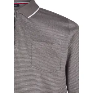 Long-sleeved jersey polo shirt Hechter image-3