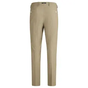 Fine Textured Stretch Suit Trousers in Polyester-Viscose Hechter Shape Fit image-1