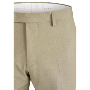 Fine Textured Stretch Suit Trousers in Polyester-Viscose Hechter Shape Fit image-2