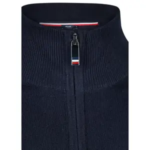 Zip-Up Knit Jacket Hechter image-2