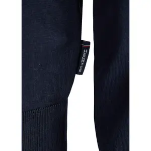 Zip-Up Knit Jacket Hechter image-3