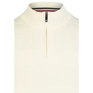 Structured Stripe Zip Pullover Hechter image-2