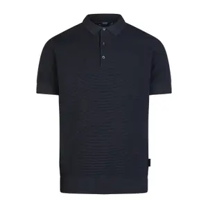 Structured knit polo Hechter image-0