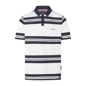 Striped Piquè Polo Hechter image-0