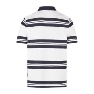 Striped Piquè Polo Hechter image-1