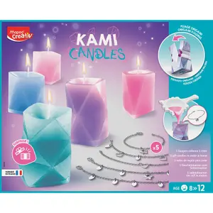 Creative activities surprise origami candle Heller image-0