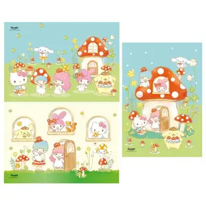 Puzzle of 3 x 48 pieces Hello Kitty image-1