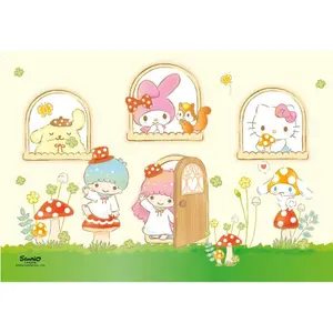 Puzzle of 3 x 48 pieces Hello Kitty image-2