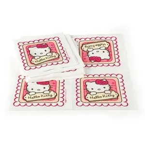 Set of 20 napkins in 2 folds Hello Kitty image-1