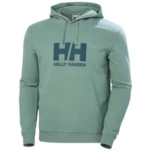 Sweatshirt med hætte og logo Helly Hansen