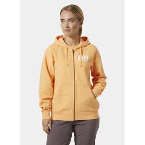 Sudadera con capucha y cremallera completa para mujer con logotipo Helly Hansen 2.0 image-1