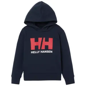 Παιδικό φούτερ με κουκούλα Helly Hansen Logo image-0