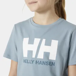 T-shirt com logo para criança Helly Hansen image-4
