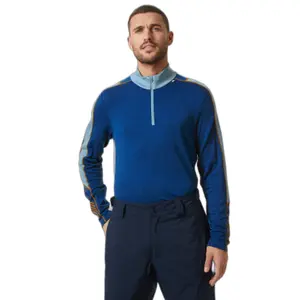 Merino wool undershirt 1/2 zip Helly Hansen Lifa image-1