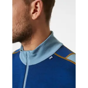 Merino wool undershirt 1/2 zip Helly Hansen Lifa image-4