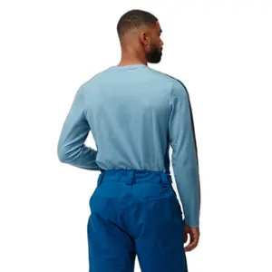 Merino wool undershirt with round neck Helly Hansen Lifa image-3