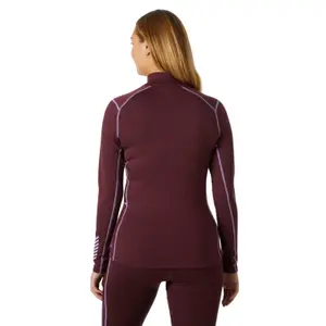Roupa interior merino 1/2 zip para mulher Helly Hansen Lifa image-3