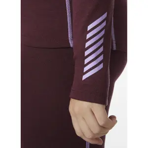 Roupa interior merino 1/2 zip para mulher Helly Hansen Lifa image-5