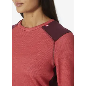 Camada de base com gola redonda para mulher Helly Hansen Lifa Merino Midweight Crew image-5