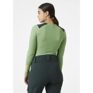 Camisola interior merino semi-pescoço feminino Helly Hansen Lifa Merino Midweight Crew image-3
