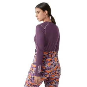 Camisola interior feminina de lã merino com pescoço redondo Helly Hansen Lifa image-3