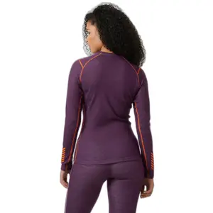 Unterhemd aus Merinowolle Frau Helly Hansen Lifa Graphi image-3