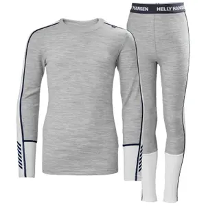 Set Unterhemd + legging aus Merinowolle Kind Helly Hansen Lifa Midweight image-0