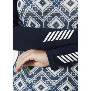 Couche de base 1/2 zip femme Helly Hansen Lifa Merino Midweight graphic image-5