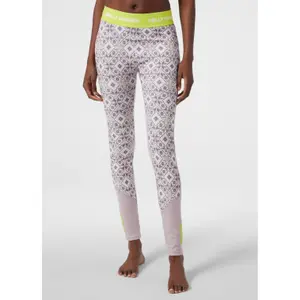 Women's lightweight graphic merino legging Helly Hansen Lifa image-1