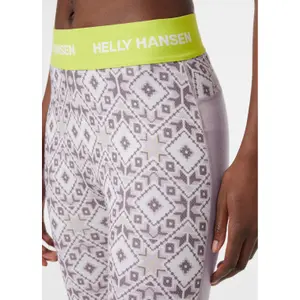 Women's lightweight graphic merino legging Helly Hansen Lifa image-4