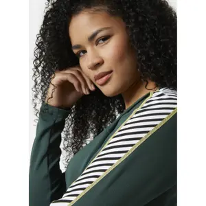 Camisola feminina Helly Hansen lifa active stripe crew image-4
