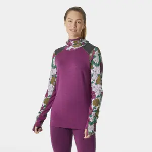 Camisola com capuz para mulher Helly Hansen Lifa Midweight BLC image-1
