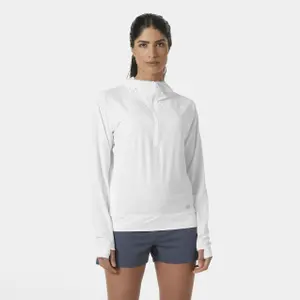 Sweatshirt mit Kapuze 1/2 Zip Frau Helly Hansen Shine Solen image-1